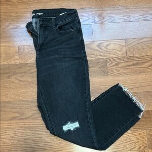Old Navy Black Straight Leg Jeans